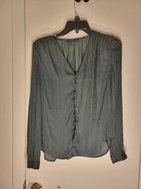 Emerald Green Long sleeve Banna Republic